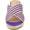 imageAllegra K Womens Espadrilles Wedges Slide Wedge SandalsPurple