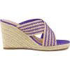 imageAllegra K Womens Espadrilles Wedges Slide Wedge SandalsPurple