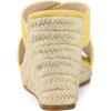 imageAllegra K Womens Espadrilles Wedges Slide Wedge SandalsYellow