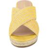 imageAllegra K Womens Espadrilles Wedges Slide Wedge SandalsYellow