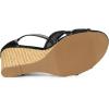 imageAllegra K Womens Floral Lace Mesh Wedges SandalsBlack