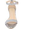 imageAllegra K Womens Glitter Heels Open Toe Wedge Heel SandalsSilver
