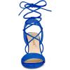 imageAllegra K Womens Lace Up Block High Heels SandalsRoyal Blue