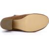 imageAllegra K Womens Lace Up Chunky Heel Ankle BootiesBrown