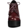 imageAllegra K Womens Platform Lace Up Chunky Heel Ankle BootsBurgundy