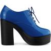 imageAllegra K Womens Platform Lace Up Chunky Heel Ankle BootsRoyal Blue