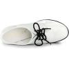 imageAllegra K Womens Platform Lace Up Chunky Heel Ankle BootsWhite