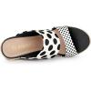 imageAllegra K Womens Platform Polka Dots Heel Espadrille Wedge SandalsBlack