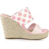 imageAllegra K Womens Platform Polka Dots Heel Espadrille Wedge SandalsLight Pink