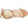 imageAllegra K Womens Wedge Heels Lace Up Strappy Low Wedges SandalsNude