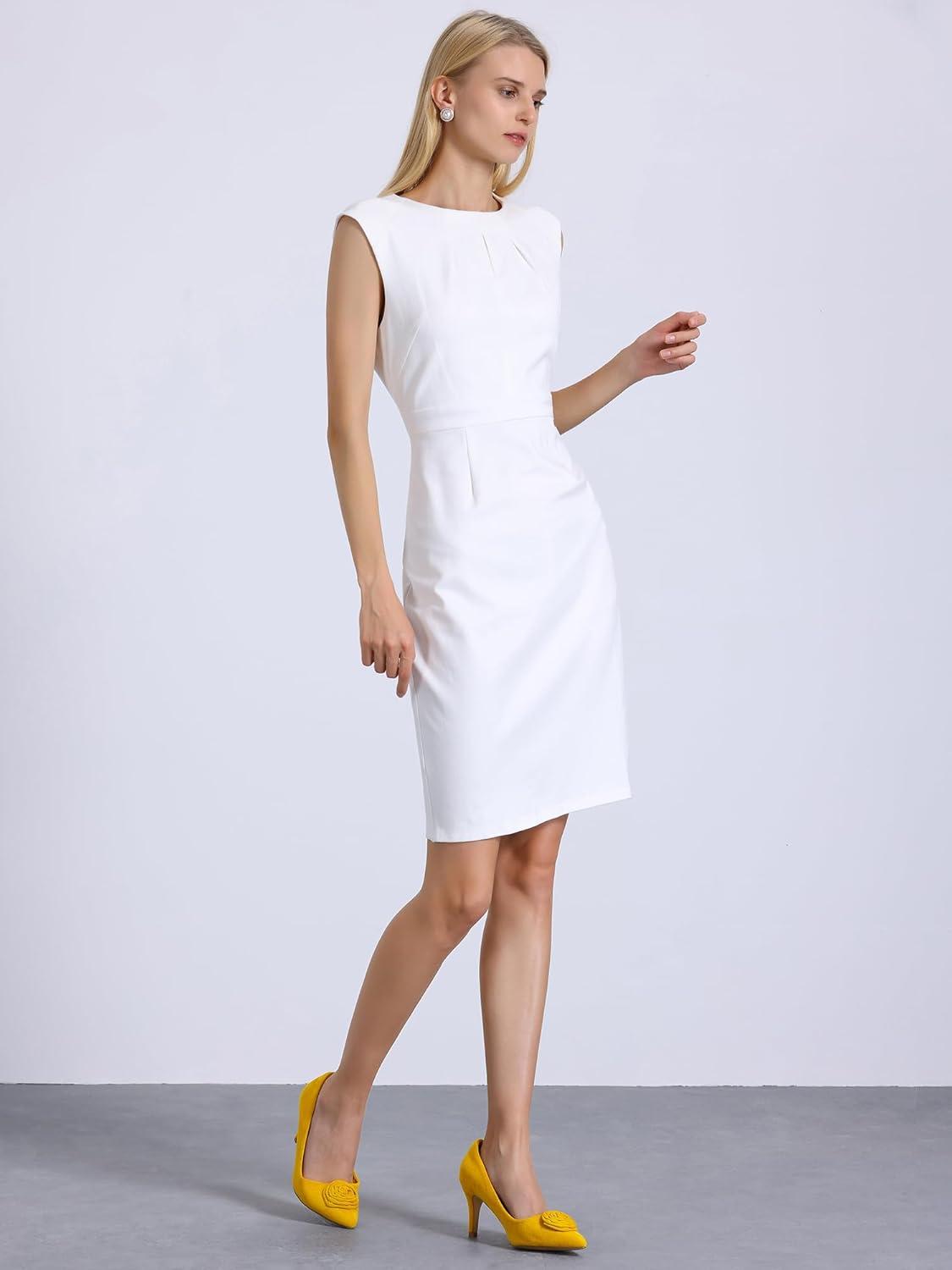 imageAllegra K Womens Flower Closed Pointed Toe Stiletto Heels Shoes PumpsYellow