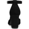 imageAllegra K Womens Ankle Strap Pointed Toe Block Heels PumpsBlack