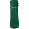 imageAllegra K Womens Ankle Zip Platform High Heel Mid Calf BootsEmerald Green
