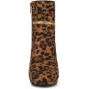 imageAllegra K Womens Ankle Zip Platform High Heel Mid Calf BootsLeopards