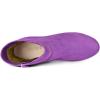 imageAllegra K Womens Ankle Zip Platform High Heel Mid Calf BootsPurple