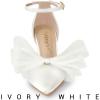 imageAllegra K Womens Bow Tie Ankle Strap Stiletto High Heels PumpsWhite