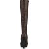 imageAllegra K Womens Chunky Heel Round Toe Platform Knee High BootsCoffee