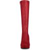 imageAllegra K Womens Chunky Heel Round Toe Platform Knee High BootsRed