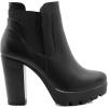imageAllegra K Womens Chunky High Heel Platform Ankle BootsBlack