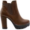 imageAllegra K Womens Chunky High Heel Platform Ankle BootsBrown