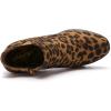 imageAllegra K Womens Chunky High Heel Platform Ankle BootsLeopard