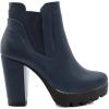 imageAllegra K Womens Chunky High Heel Platform Ankle BootsNavy Blue