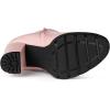 imageAllegra K Womens Chunky High Heel Platform Ankle BootsPink