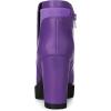imageAllegra K Womens Chunky High Heel Platform Ankle BootsPurple