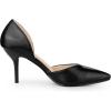 imageAllegra K Womens Closed Pointed Toe Slip on Stiletto High Heel Dress Pump ShoesBlack