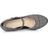 imageAllegra K Womens Houndstooth Platform Stiletto Heels Mary Janes PumpsBlack White