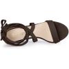 imageAllegra K Womens Lace Up Block Heels SandalsCoffee