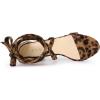 imageAllegra K Womens Lace Up Block Heels SandalsLeopard