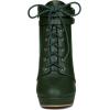 imageAllegra K Womens Lace Up Strap Platform Block Heels Ankle BootsDark Green