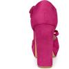 imageAllegra K Womens Mary Janes Platform Pumps Halloween Costumes Chunky Heels Dress ShoesHot Pink