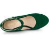 imageAllegra K Womens Platform Cross Strap Stiletto Heels Mary Jane PumpsGreen