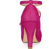 imageAllegra K Womens Platform Cross Strap Stiletto Heels Mary Jane PumpsHot Pink