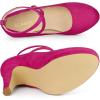 imageAllegra K Womens Platform Cross Strap Stiletto Heels Mary Jane PumpsHot Pink