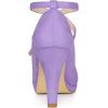 imageAllegra K Womens Platform Cross Strap Stiletto Heels Mary Jane PumpsPurple