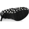 imageAllegra K Womens Platform Mary Jane Polka Dots Round Toe Stiletto High Heel PumpsBlack
