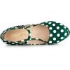 imageAllegra K Womens Platform Mary Jane Polka Dots Round Toe Stiletto High Heel PumpsDark Green