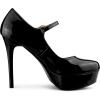 imageAllegra K Womens Platform Mary Jane Pumps Ankle Strap Stiletto High Heels Dress ShoesBlack