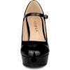 imageAllegra K Womens Platform Mary Jane Pumps Ankle Strap Stiletto High Heels Dress ShoesBlack