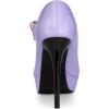 imageAllegra K Womens Platform Mary Jane Pumps Ankle Strap Stiletto High Heels Dress ShoesPurple