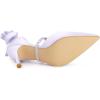 imageAllegra K Womens Pointed Toe Bow Satin Stiletto Heels PumpsPurple