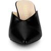 imageAllegra K Womens Pointed Toe Chunky Heels Slides MulesBlack