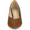 imageAllegra K Womens Pointed Toe Low Kitten Heel Dress PumpsBrown