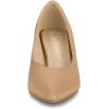imageAllegra K Womens Pointed Toe Low Kitten Heel Dress PumpsNude
