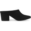 imageAllegra K Womens Pointed Toe Slip on Block Heel Slide MulesBlack