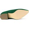 imageAllegra K Womens Pointed Toe Slip on Block Heel Slide MulesGreen