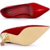 imageAllegra K Womens Pointed Toe Stiletto Heels Dress PumpsRed